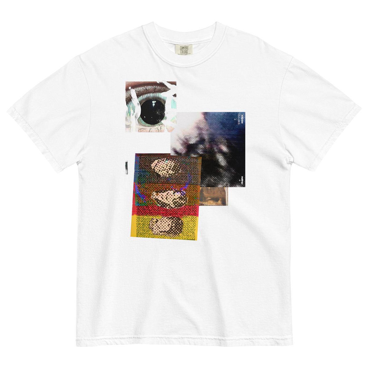 RICH NONSENSE TSHIRT UNISEX 1-800-SEND-EM-TO-GOD WHITE FRONT