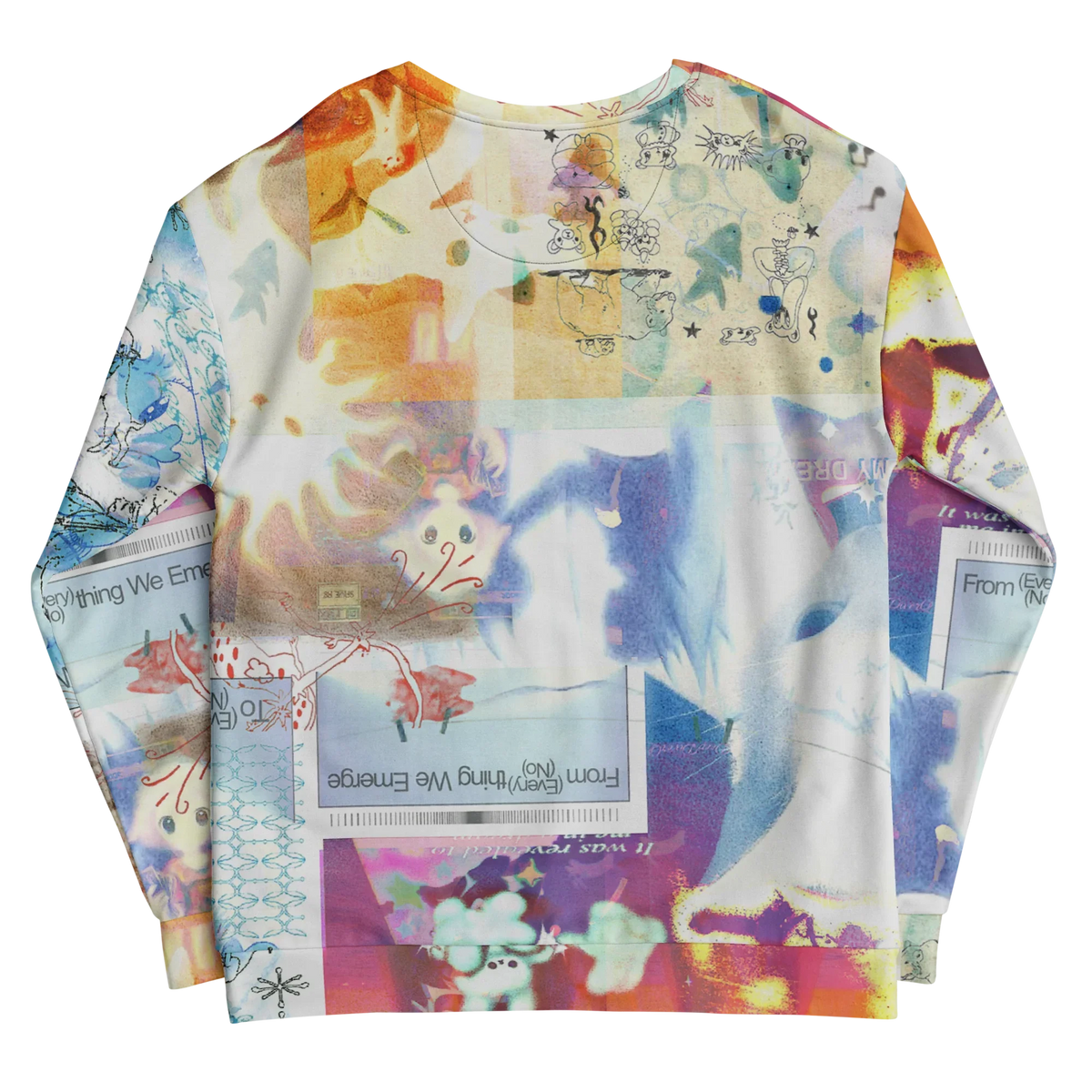 RICH NONSENSE ALL OVER SWEATER 